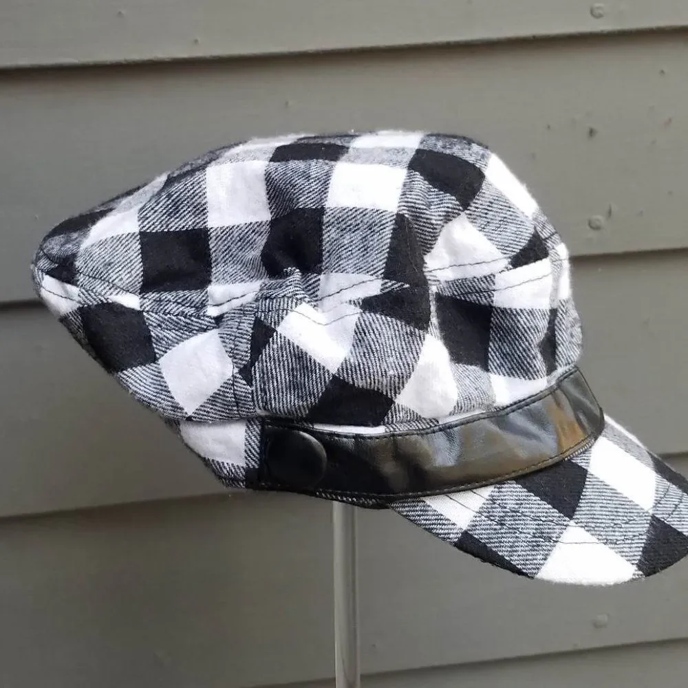 Marcus Adler Black white Buffalo check Hat